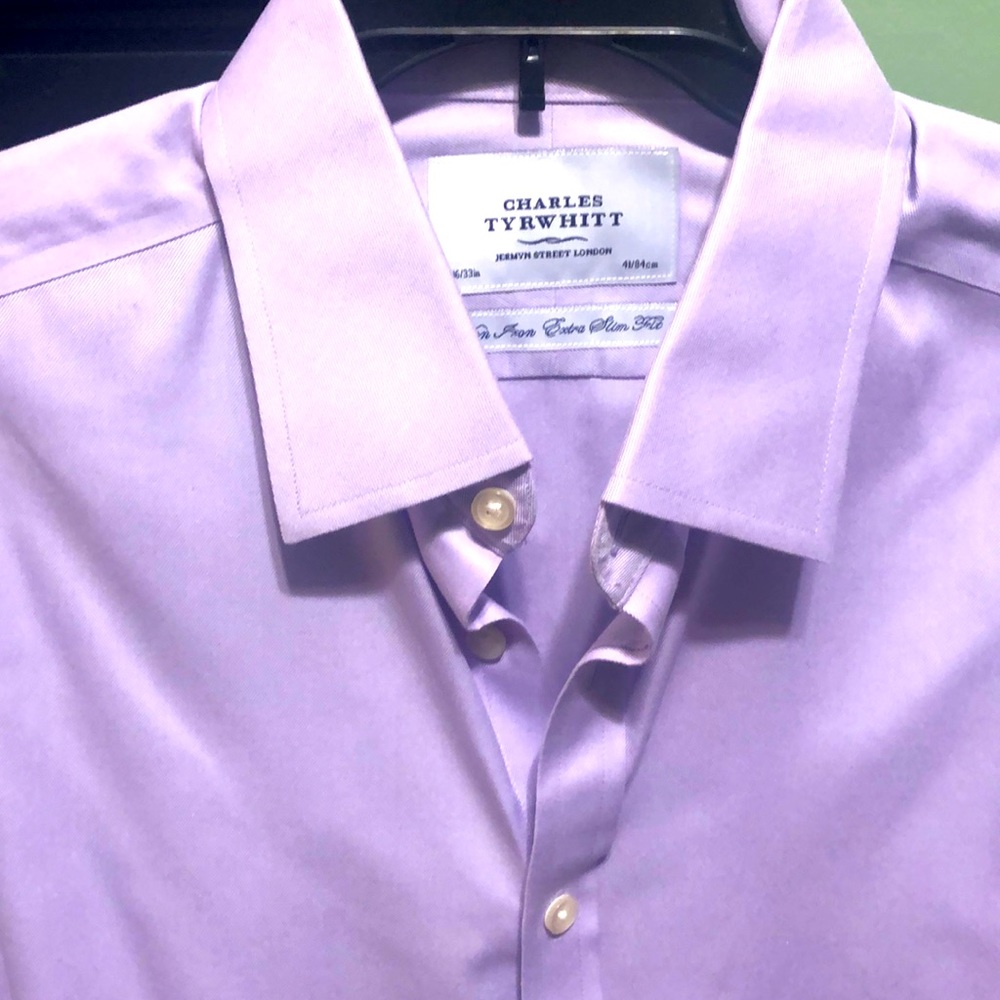Charles Tyrwhitt Dress Shirt- lavender